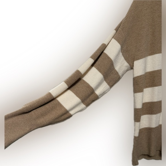 Madison+Hudson Striped V-Neck Sweater - Picture 2 of 5